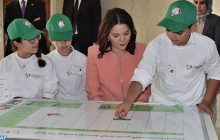 صاحبة السمو الملكي الأميرة للا حسناء، رئيسة مؤسسة محمد السادس لحماية البيئة، تترأس ببوقنادل حفل افتتاح المركز الدولي الحسن الثاني للتكوين في مجال البيئة
