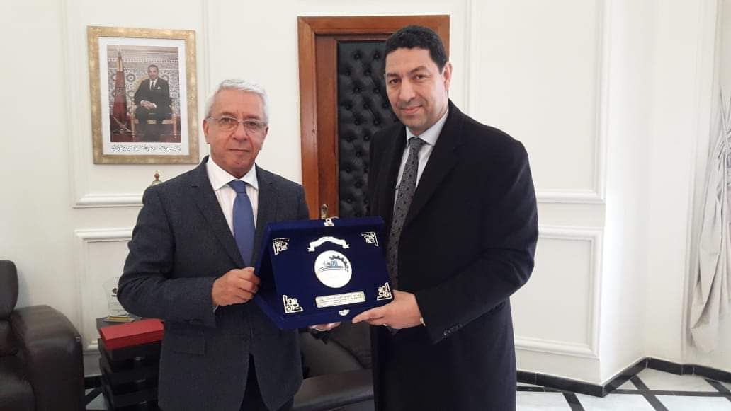 ياسر يستقبل رئيسي غرفة التجارة والصناعة لتونس العاصمة ومركز تونس