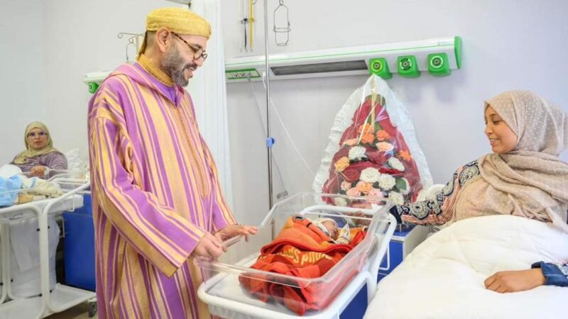 صاحب الجلالة الملك محمد السادس يشرف على تدشين المركز الطبي للقرب- مؤسسة محمد الخامس للتضامن للمدينة الجديدة الرحمة